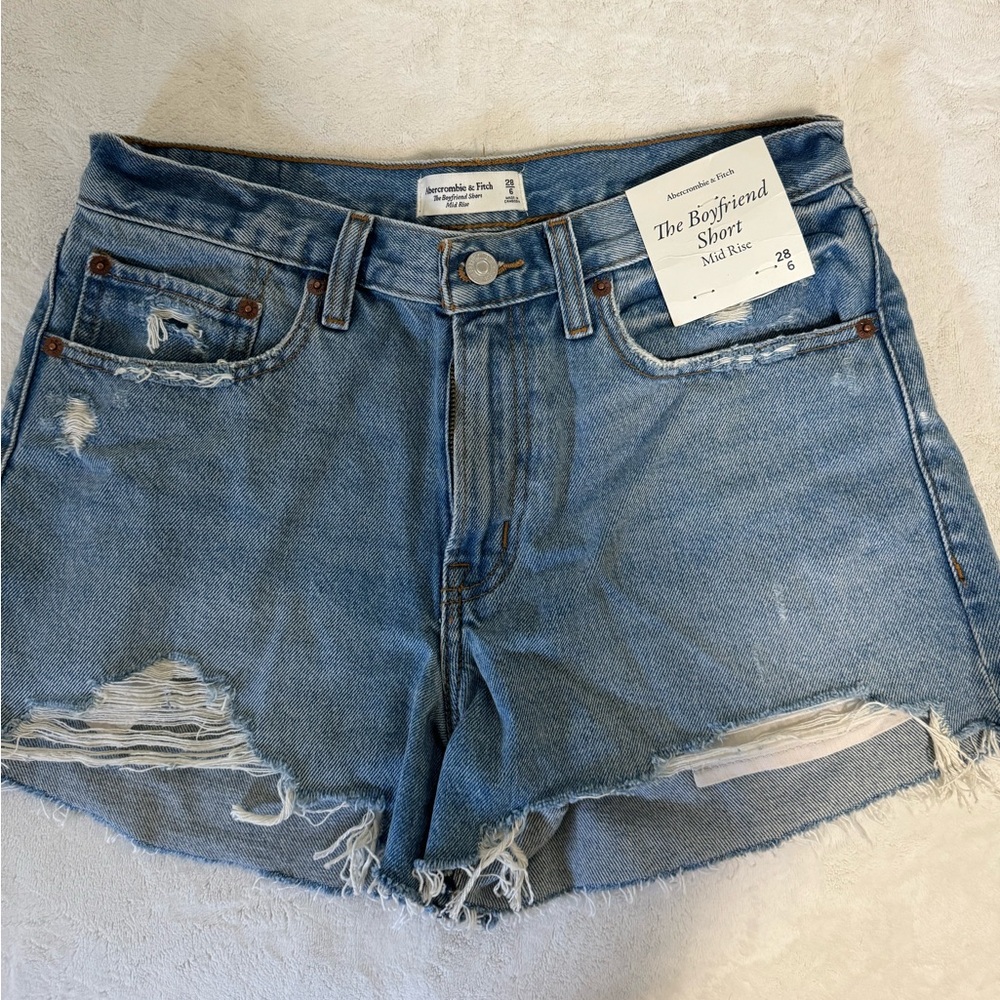 Abercrombie and Fitch Boyfriend Shorts